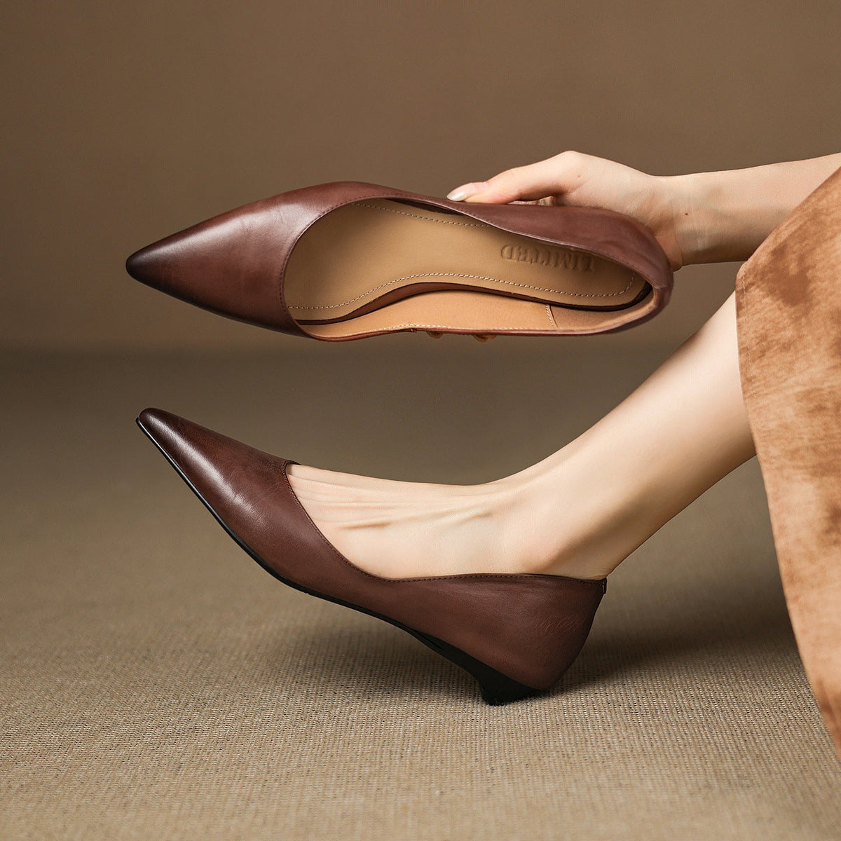 Arla Ballerine in Vera Pelle