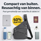 SecuWalker Borsa a Spalla Anti-Furto - Borsa a Crossbody Impermeabile