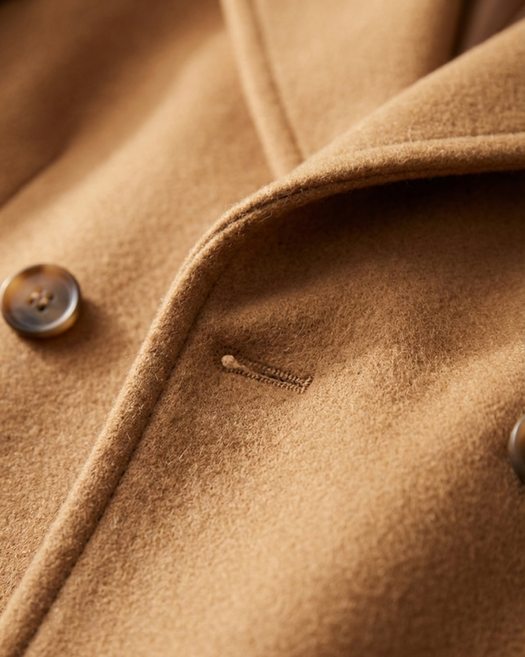 Edizione Limitata: Cappotto Classico da Uomo in Ricca Miscela di Lana