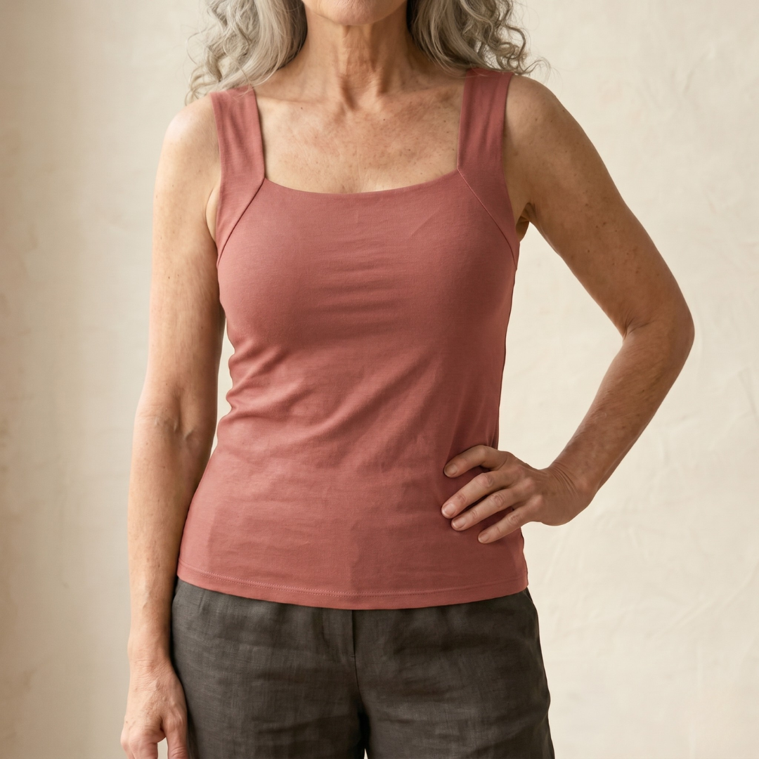 Madeline | Top in Cotone Comodo
