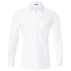 Camicia con zip antipiega Leo
