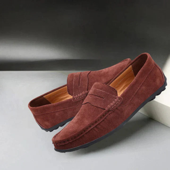 Lorenzo in suede Mocassini