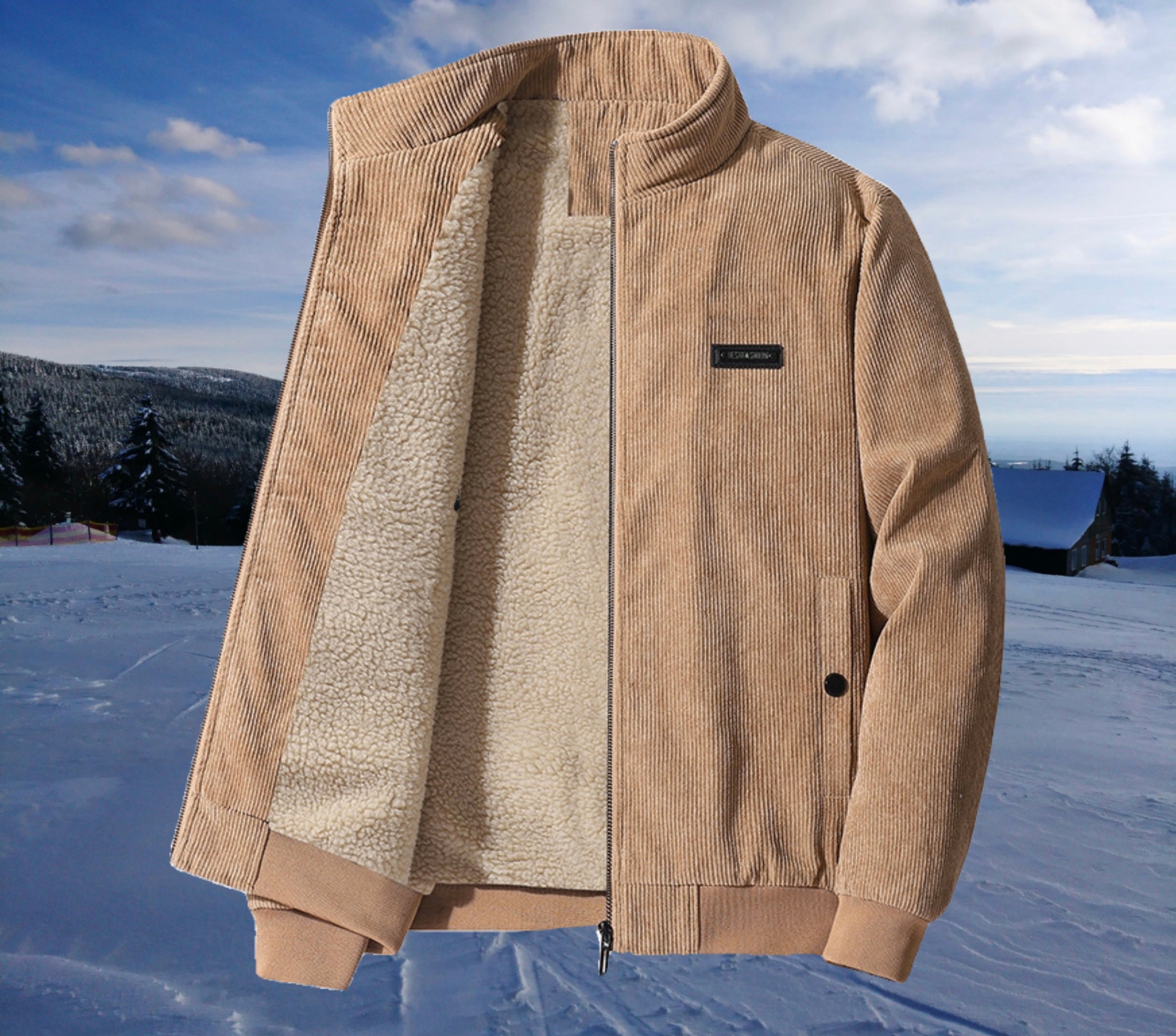 Giacca in corduroy per uomini