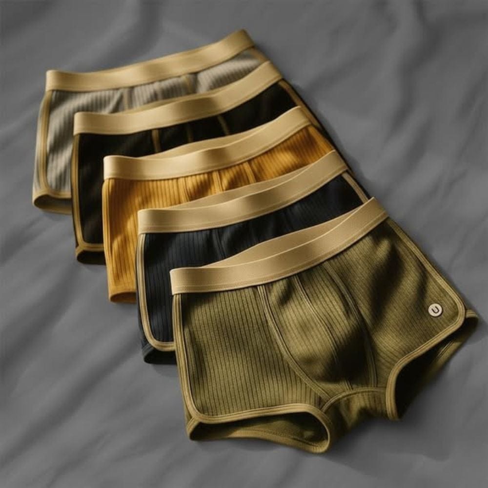 Set di boxer in cotone a coste Zalecta (3 pezzi)
