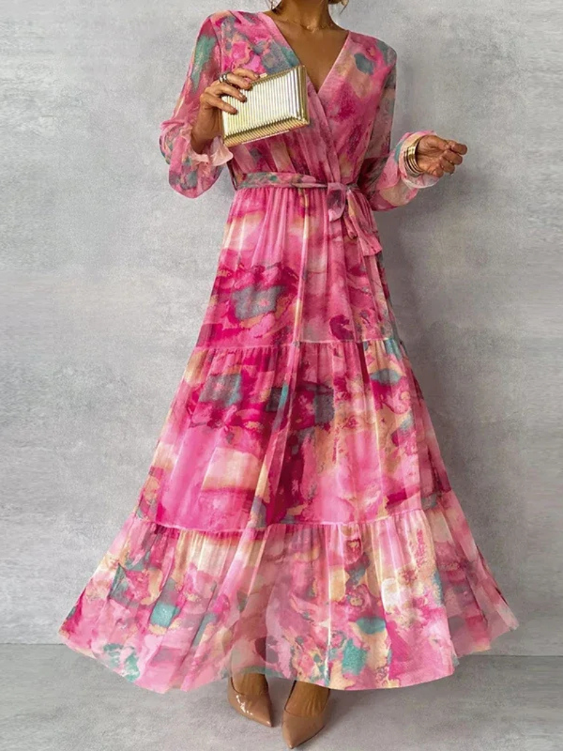 Sophie | Abito elegante con stampa floreale