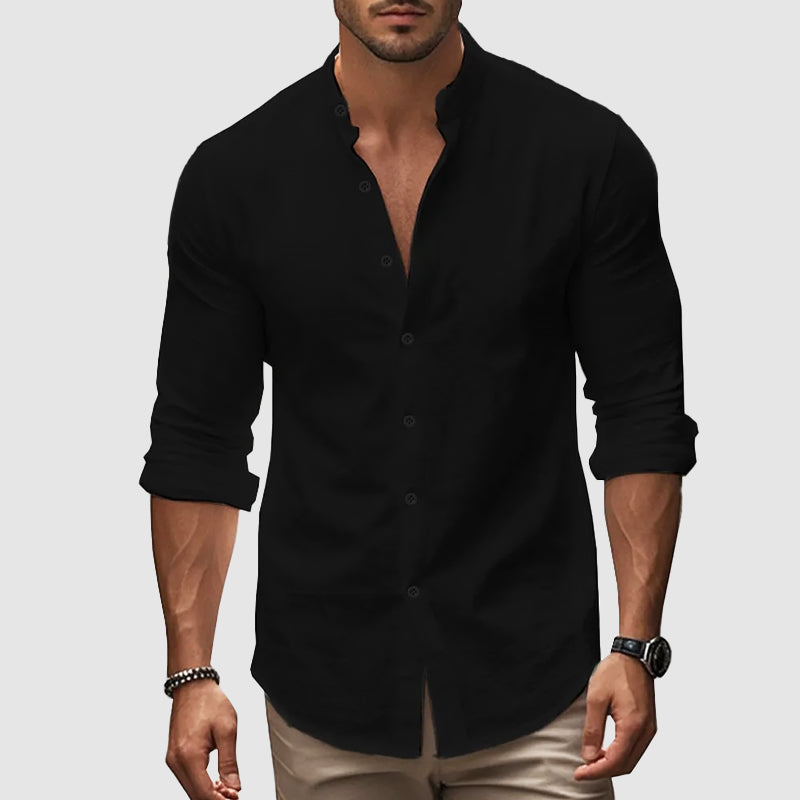 Camicia in lino Ademend