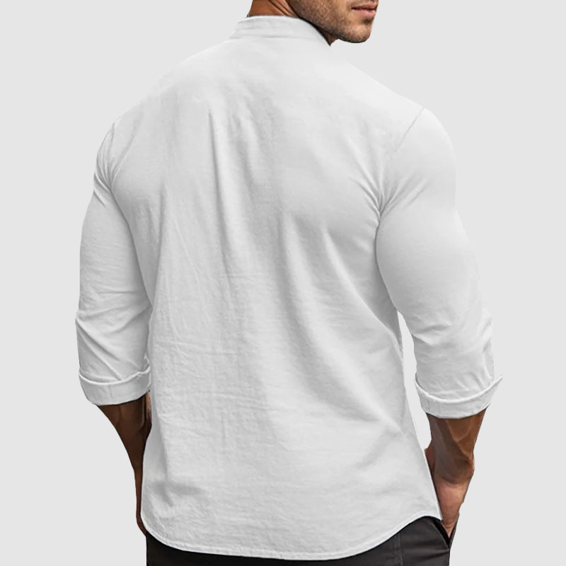 Camicia di lino Ademend