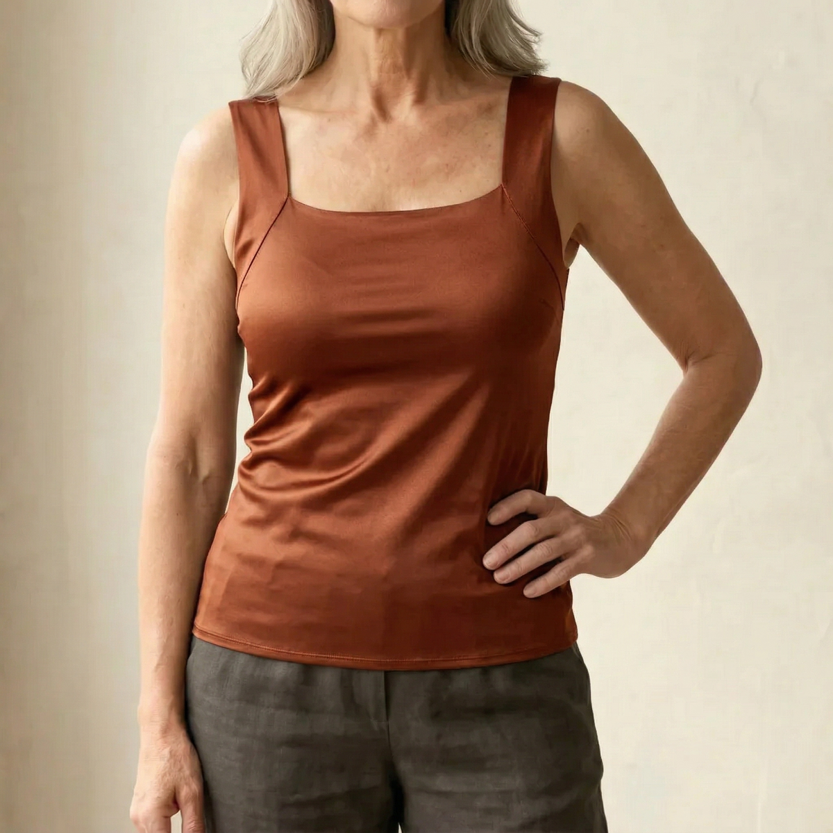 Roxanne | Top con reggiseno integrato