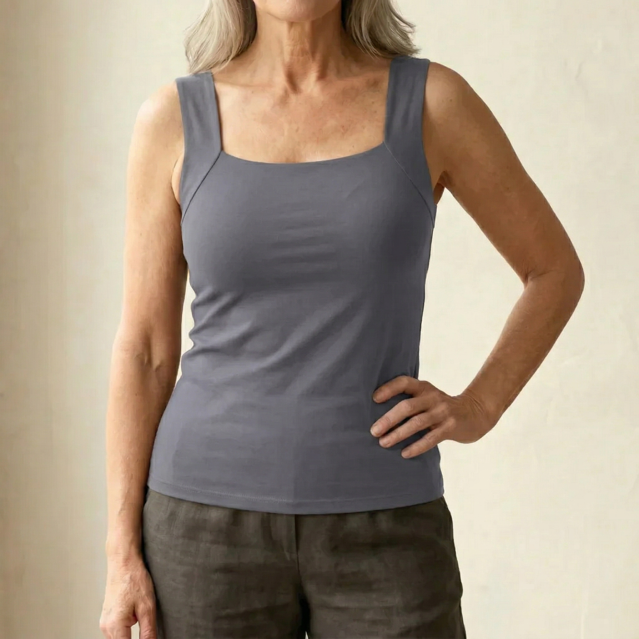 Madeline | Top in Cotone Comodo
