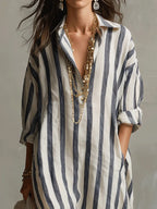 Chloé | Abito camicia lungo