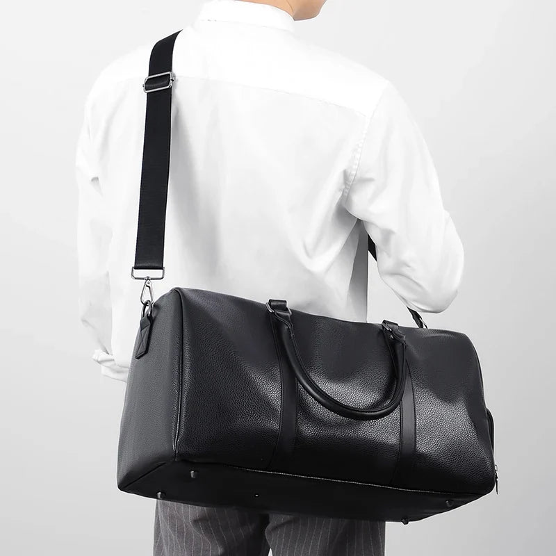 Zalecta | Borsa da Weekend in Pelle Premium