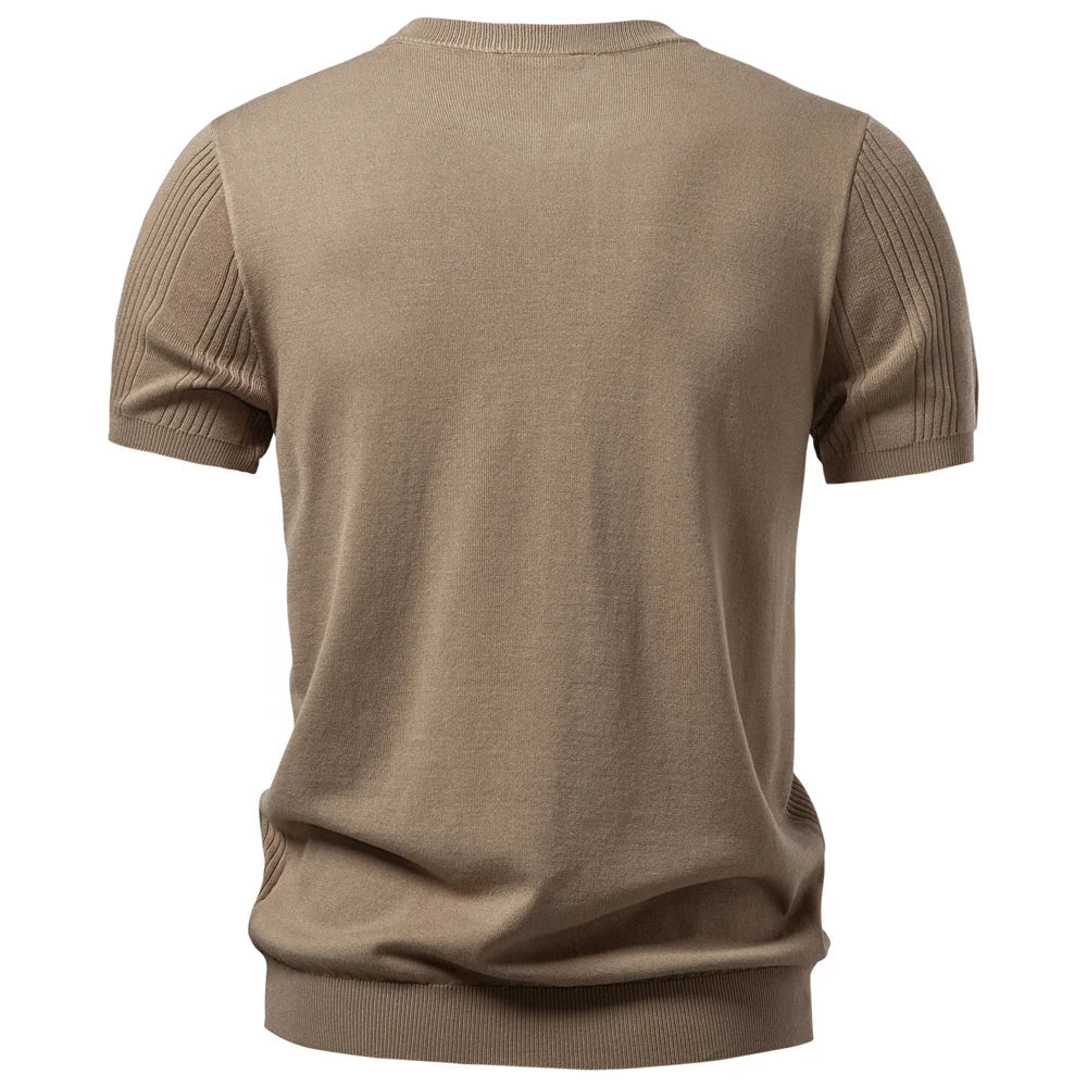 Zalecta | Polo Henley a Righe
