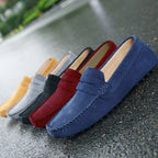 Loafers in suede casual