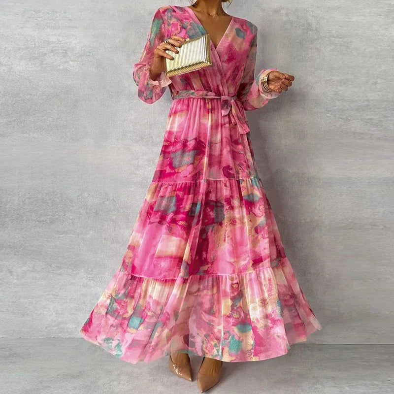 Sophie | Abito elegante con stampa floreale