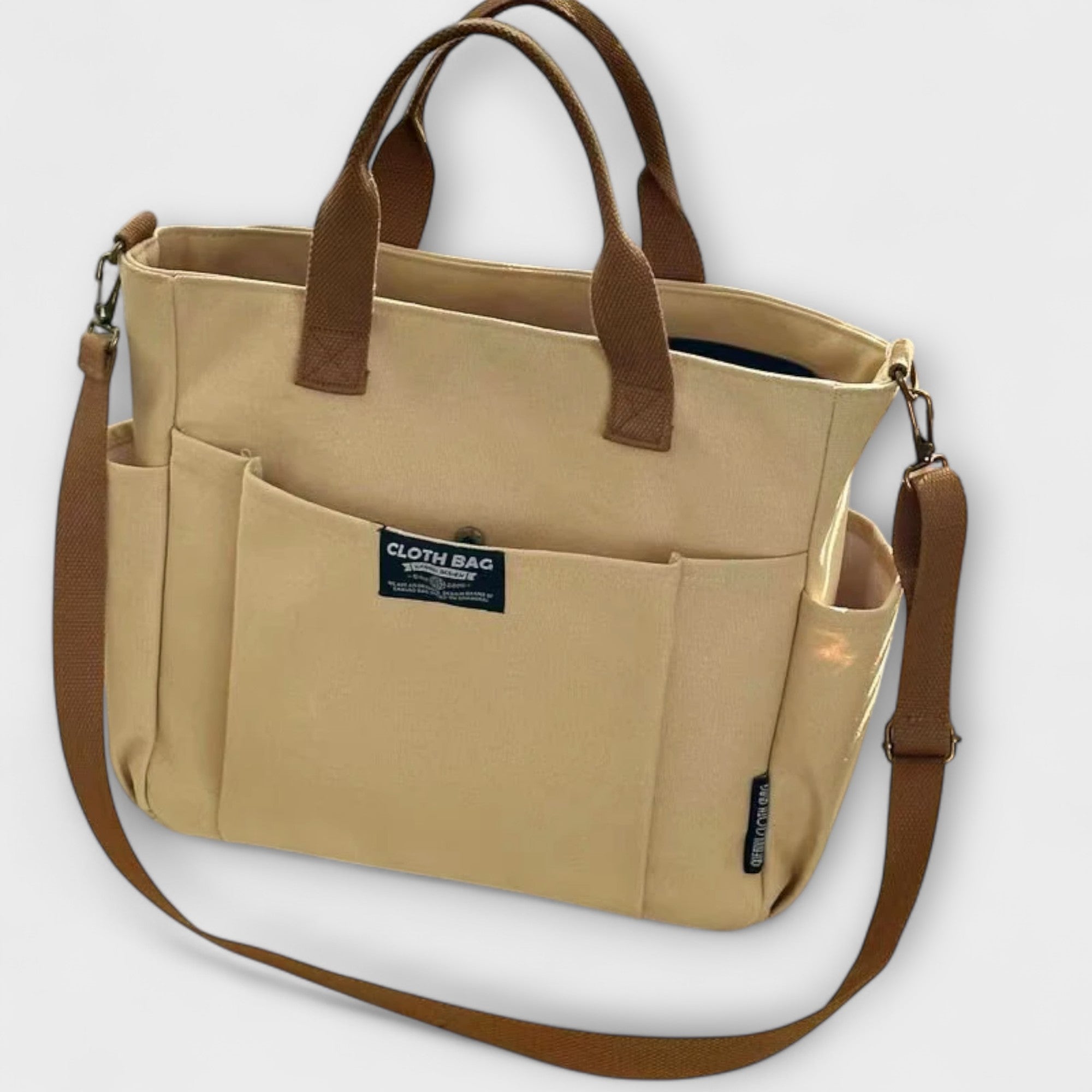 Olivia - Borsa in Canvas Minimalista