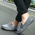 Loafers in suede casual