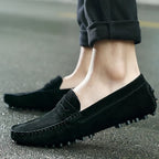 Loafers in suede casual