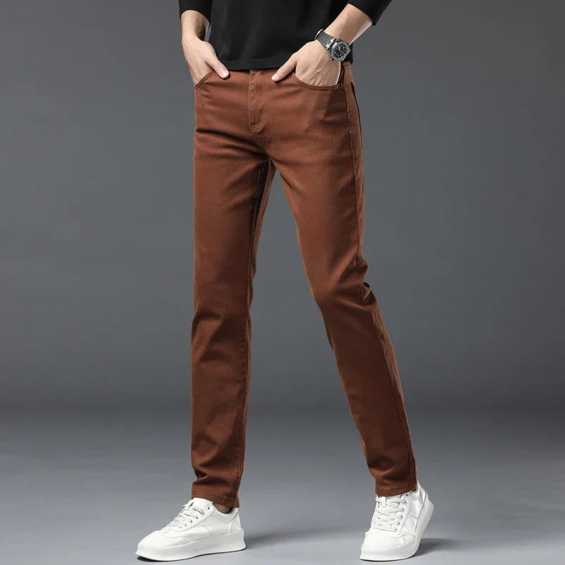 Zalecta | Pantaloni in Denim Stretch