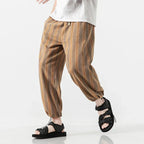 Pantaloni Delaney a gamba affusolata