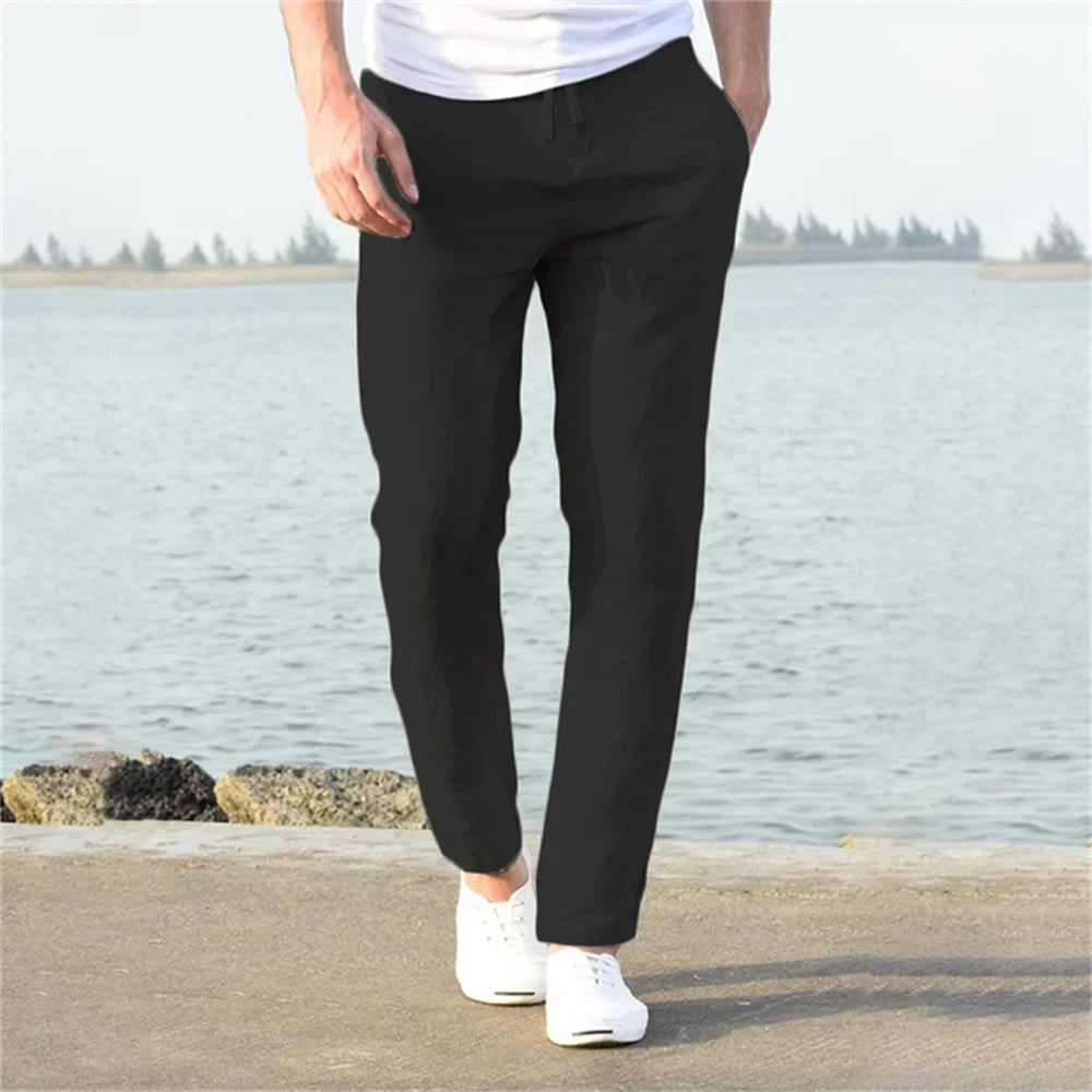 Zalecta | Pantaloni estivi in lino
