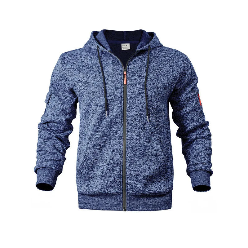 Levi | Felpa con Zip Robusta