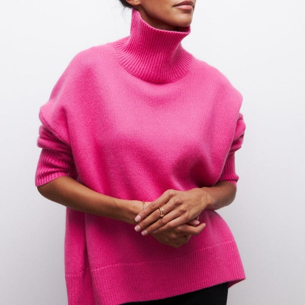 AGATA I Maglione a Collo Alto