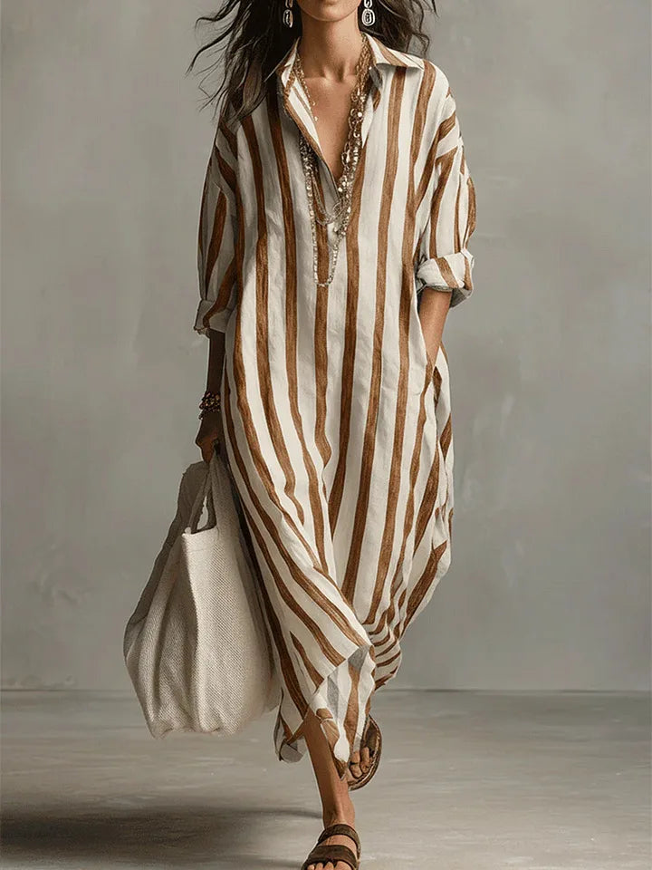 Chloé | Abito camicia lungo