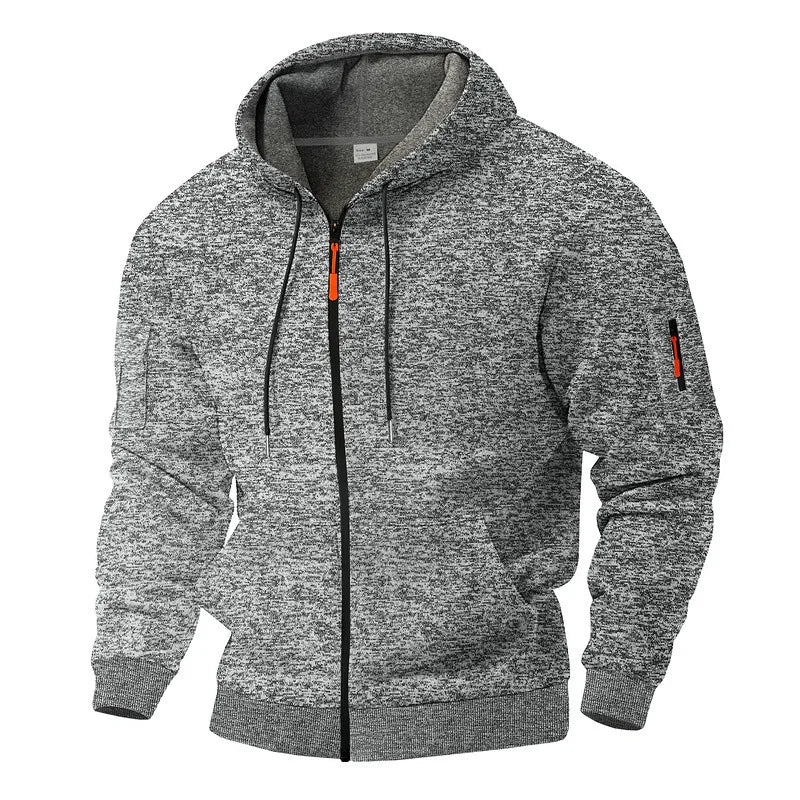 Levi | Felpa con Zip Robusta