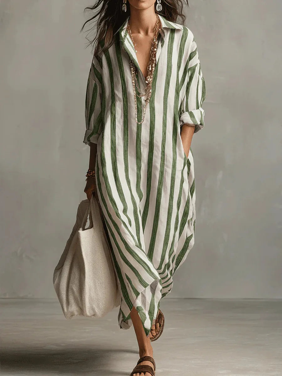 Chloé | Abito camicia lungo