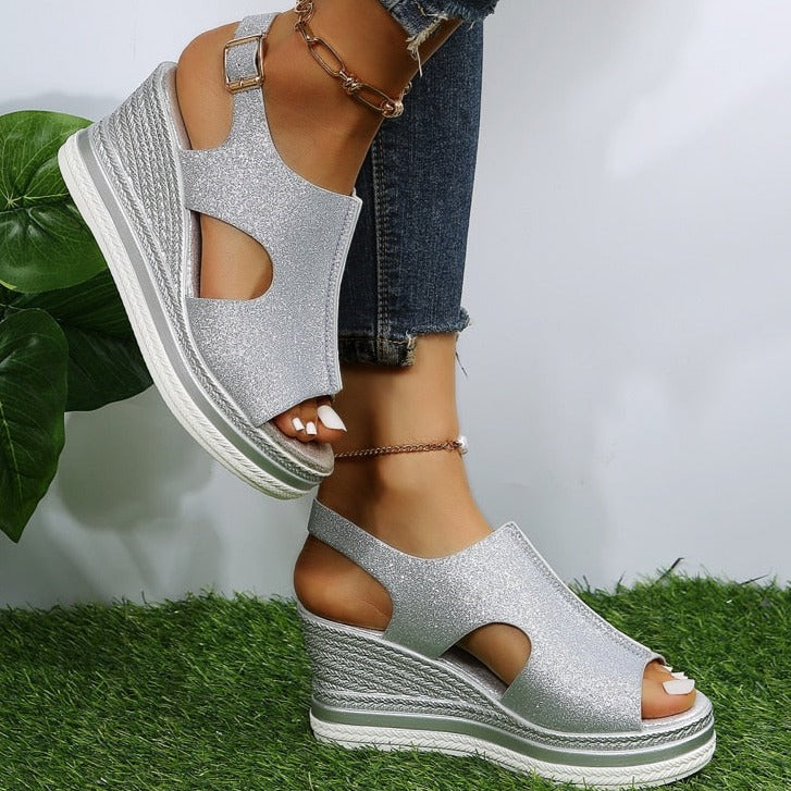 Maeve – Sandali con zeppa rilassati