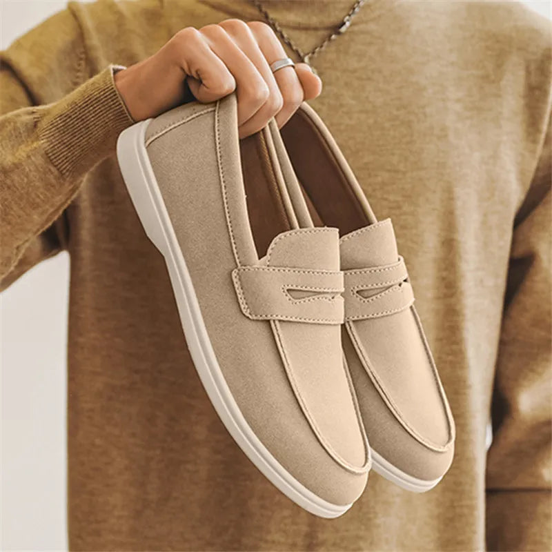 Loafers in suede Sant-Antonio