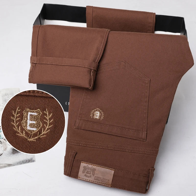 Zalecta | Pantaloni in Denim Stretch