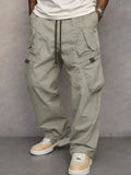 Leo - Pantaloni Cargo Utility Fit Dritti