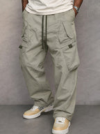 Leo - Pantaloni Cargo Utility Fit Dritti