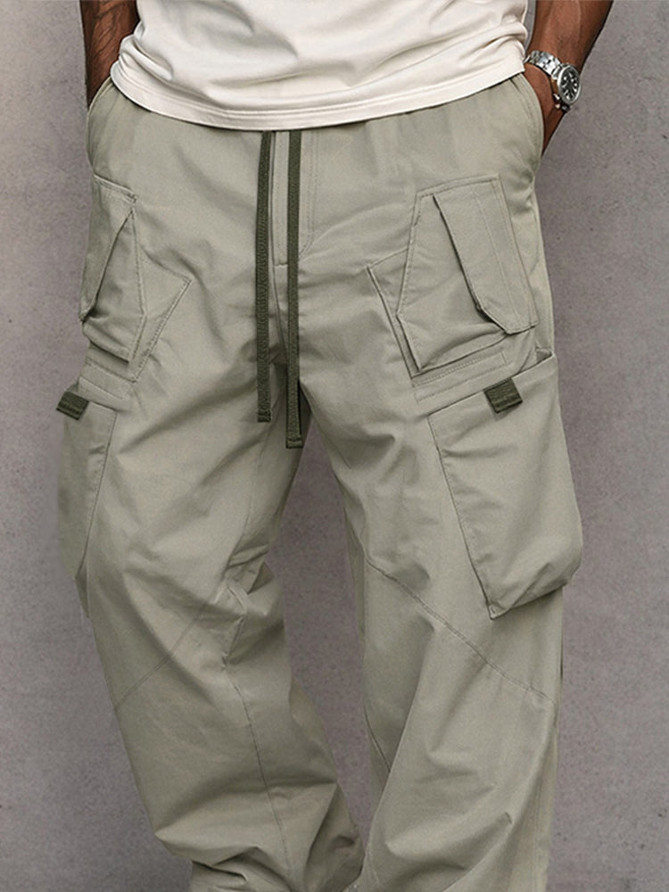 Leo - Pantaloni Cargo Utility Fit Dritti