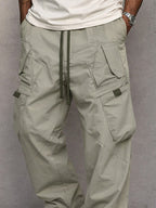 Leo - Pantaloni Cargo Utility Fit Dritti