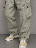 Leo - Pantaloni Cargo Utility Fit Dritti