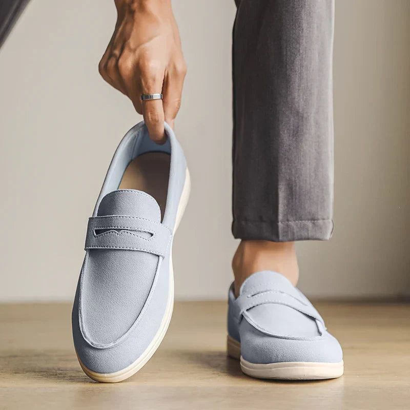 Loafers in suede Sant-Antonio
