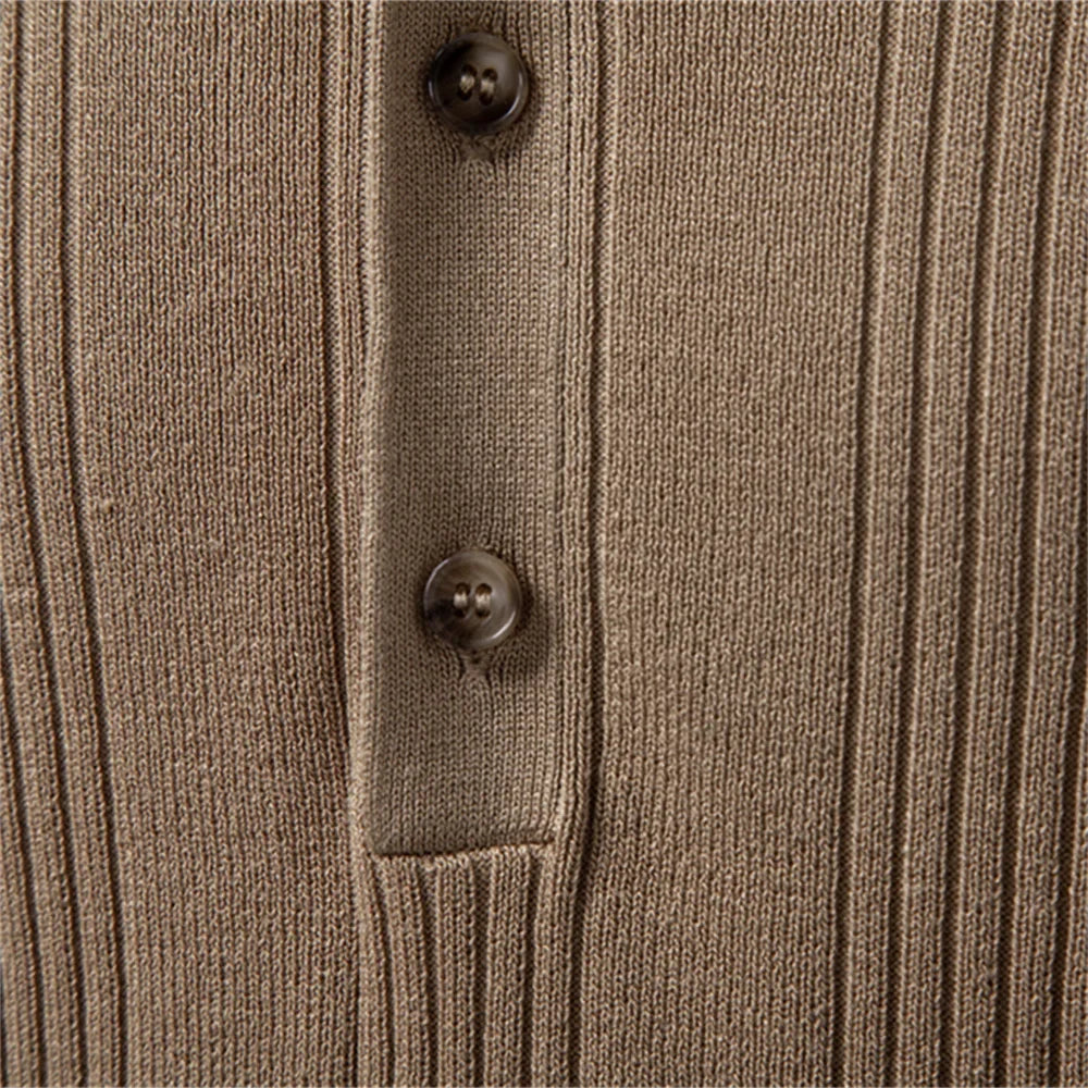 Zalecta | Polo Henley a Righe