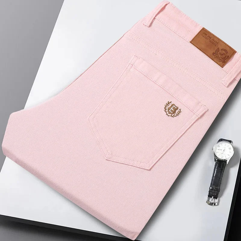 Zalecta | Pantaloni in Denim Stretch