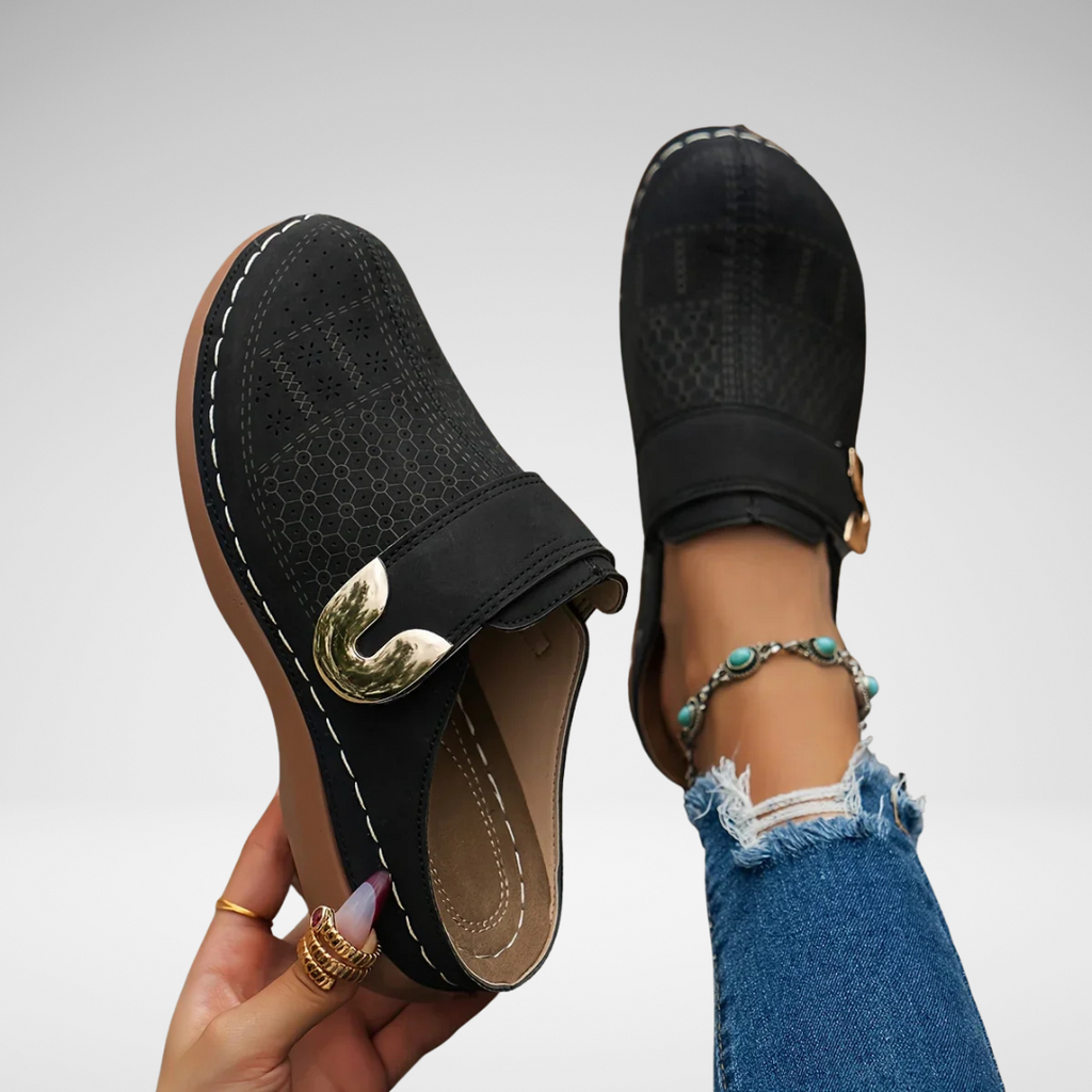 Marel - Eleganti Sandali con Zeppa Sostenitori
