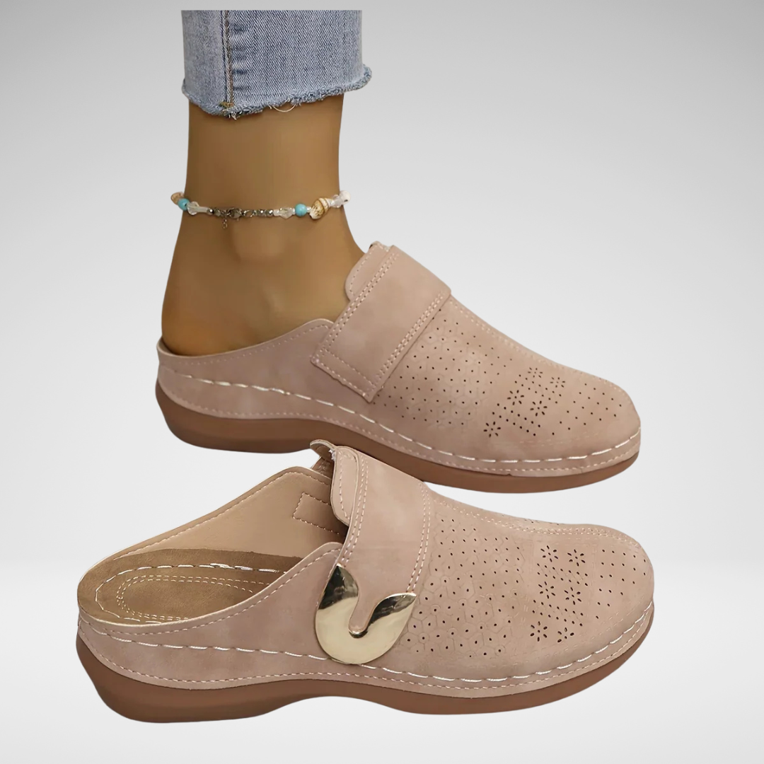 Marel - Eleganti Sandali con Zeppa Sostenitori