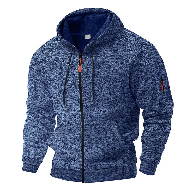 Levi | Felpa con Zip Robusta