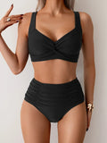 Laluna® | Set bikini estivo a vita alta