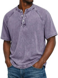 Lukas | Camicia Vintage con Bottoni per Uomini