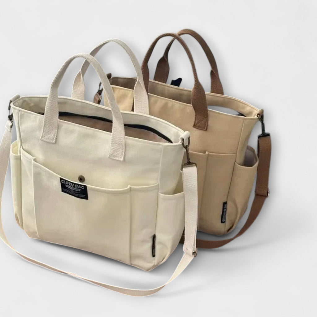 Olivia - Borsa in Canvas Minimalista