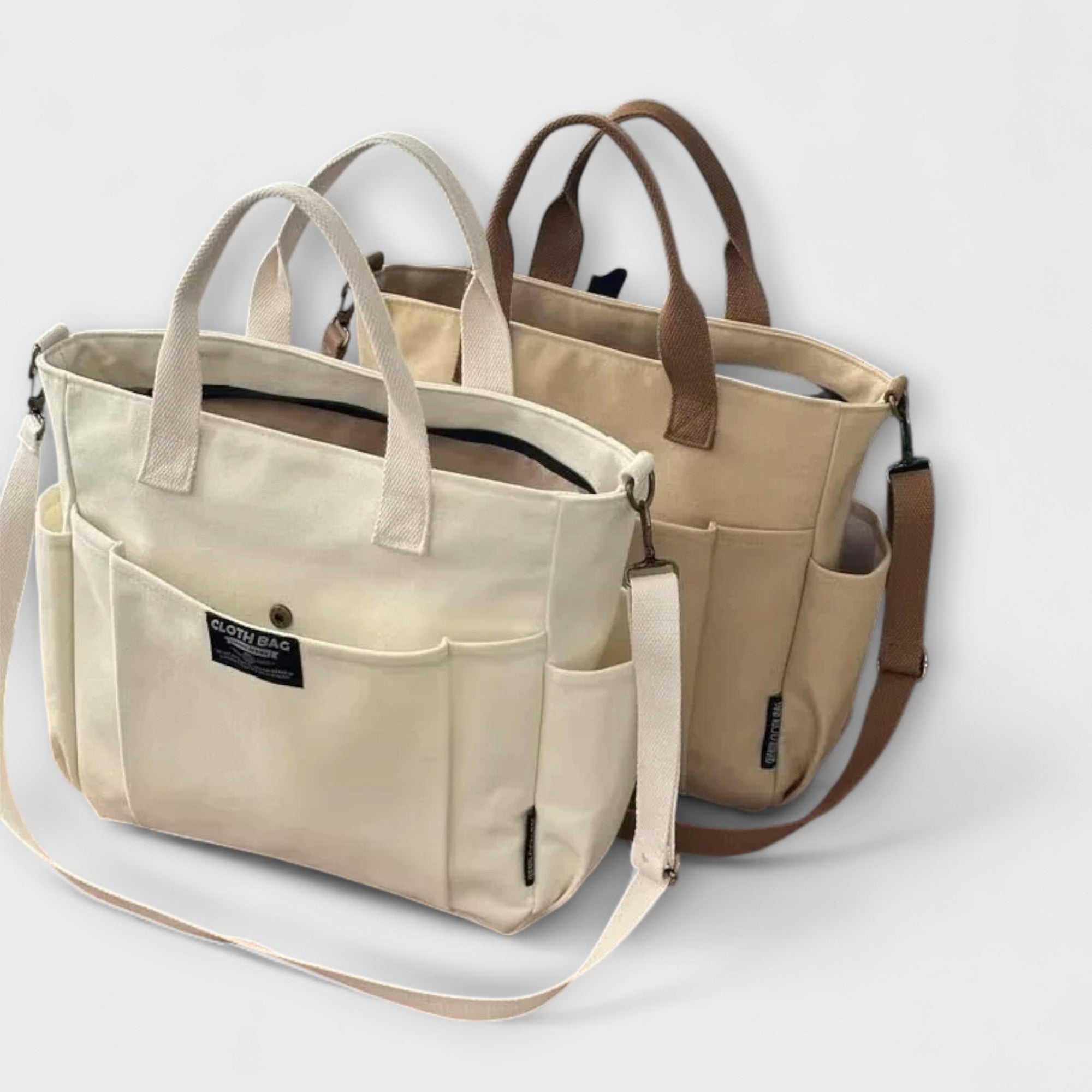 Olivia - Borsa in Canvas Minimalista