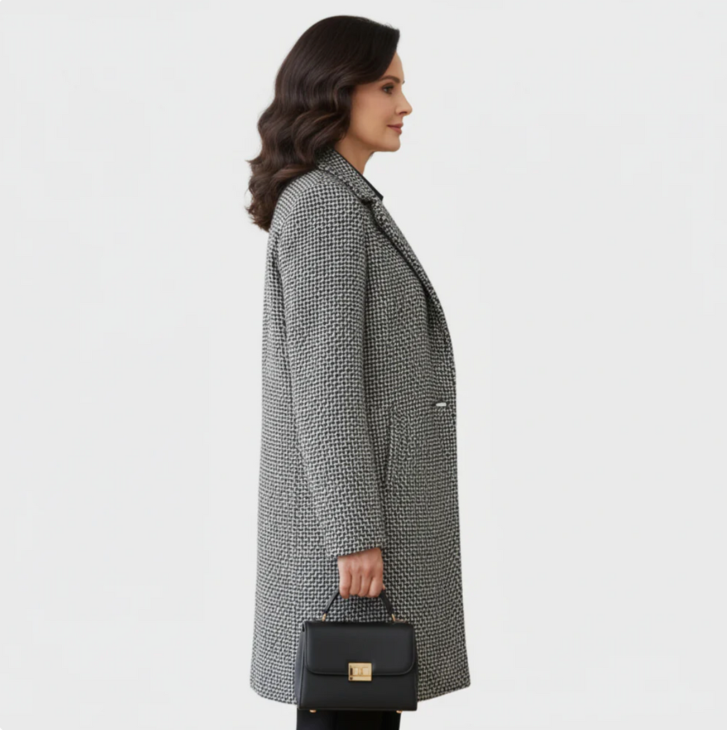 Wendy™ | Cappotto lungo in tessuto