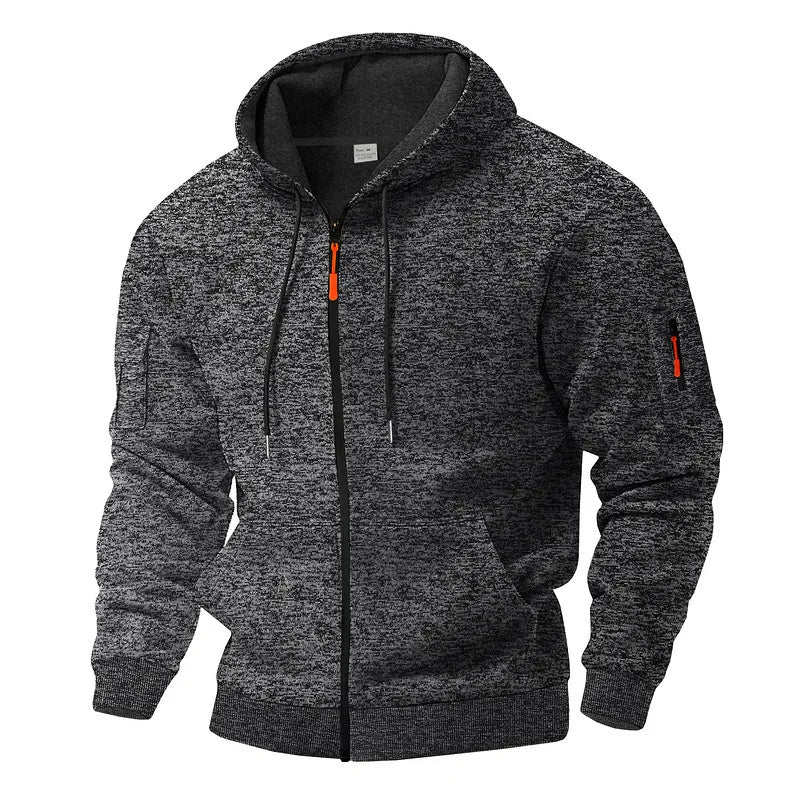 Levi | Felpa con Zip Robusta