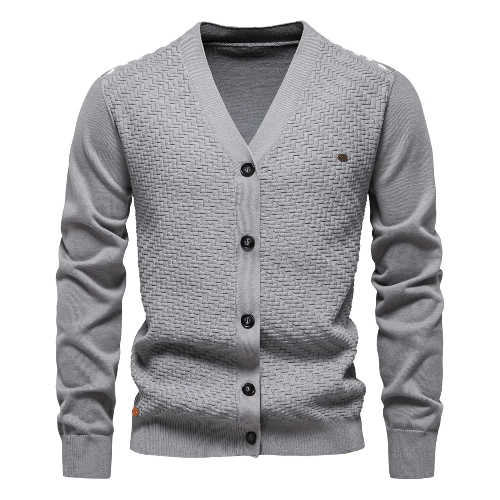 Schneider | Cardigan da uomo caldo con scollo a V